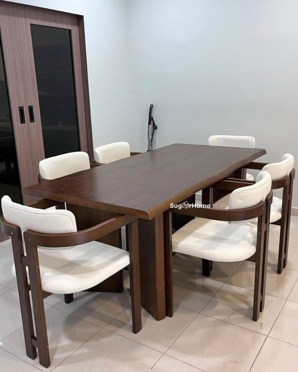 Indra 1.8m Dining Table with Tessa Chair