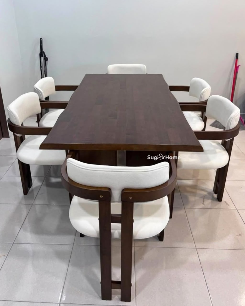 Indra 1.8m Dining Table with Tessa Chair
