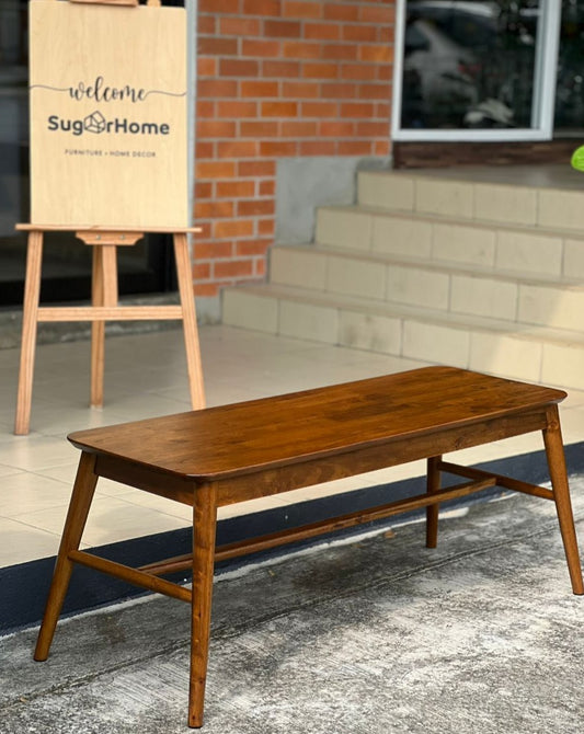 Aiko Bench in Medium Brown