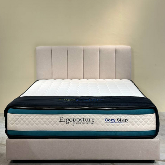 Dahlia Divan Bed + Cozy Slzzp Mattress (12')