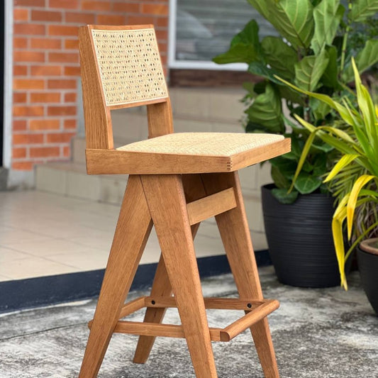 Eleanor Rattan Bar Stool