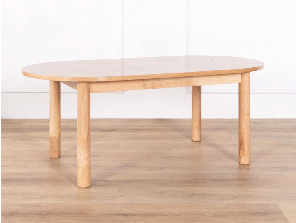 Nara Oval Coffee Table in Natural