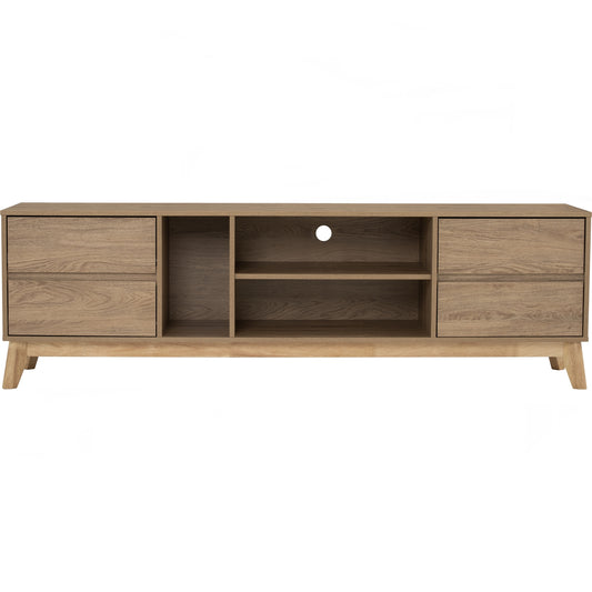 Rangga 1.8m TV Cabinet in Oak