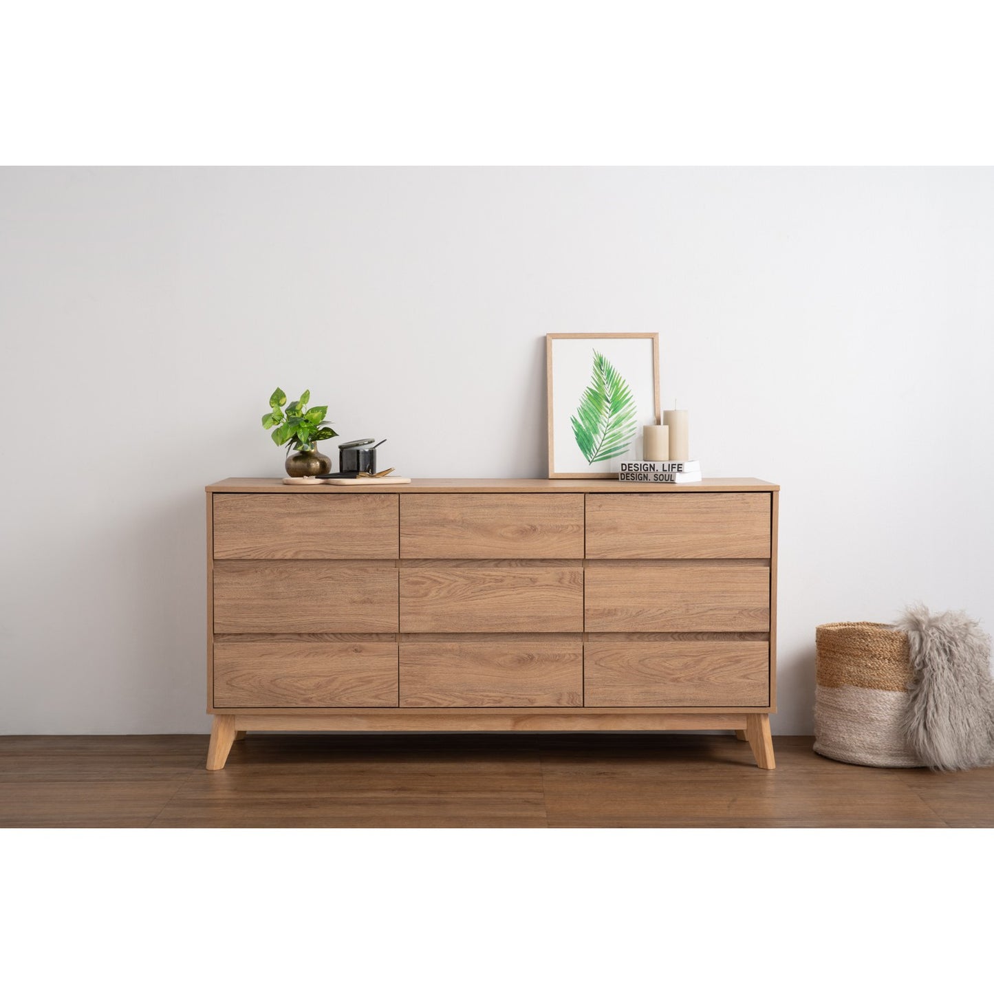 Rangga 1.5m Sideboard in Oak