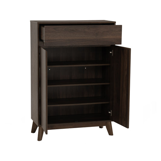 Rangga Shoe Cabinet / Multifunction Cabinet in Medium Brown